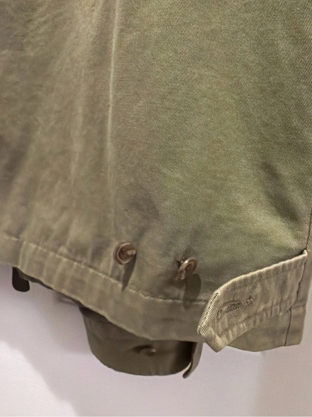90s Polo Ralph Lauren Harrington jacket Logo Vintage Men's Olive Tone Size XL